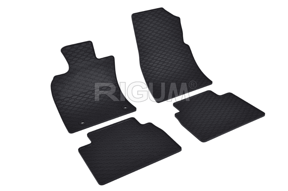 Rigum Tipske gumene patosnice za Toyota Camry 2018, Crne