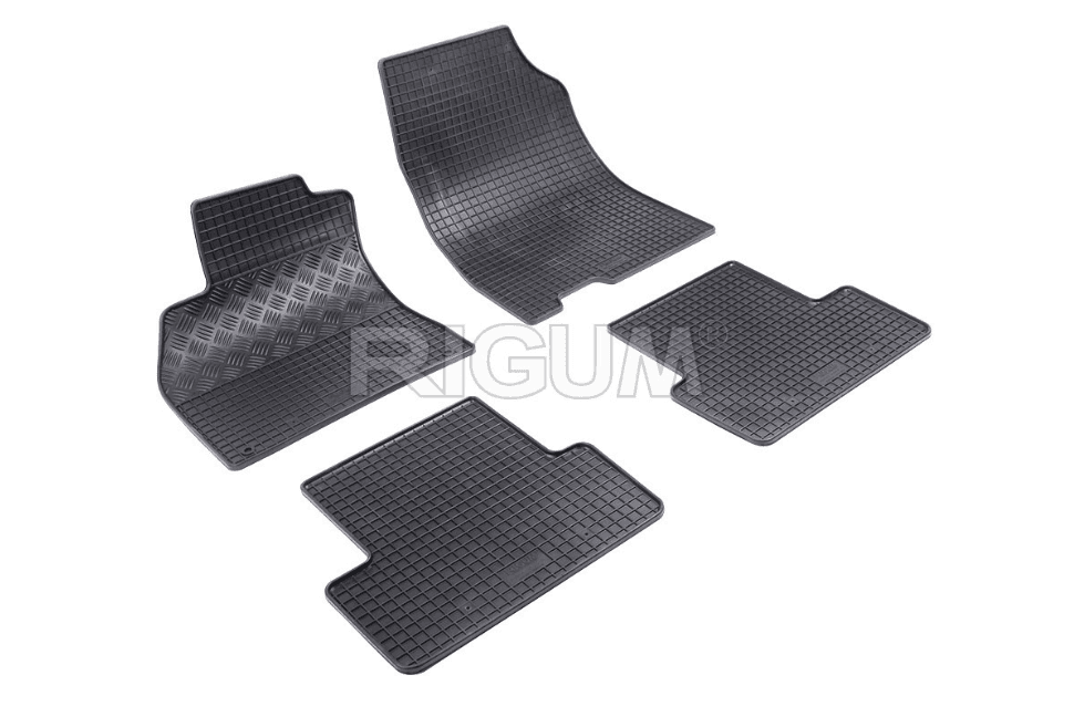 Rigum Tipske gumene patosnice za Renault Fluence 2009, Crne