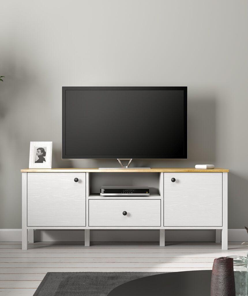 Hanah Home TV Komoda FRN-20057, 150x58x35 cm, Bela