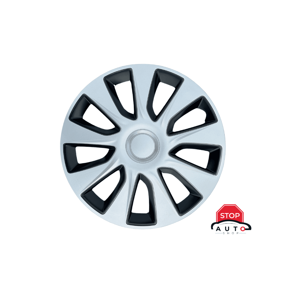 Versaco Ratkapne Stratos Silver & Black, 15″, 4 komada