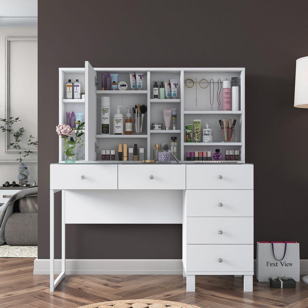 Hanah Home Sto za šminkanje BJ140-3831, Beli