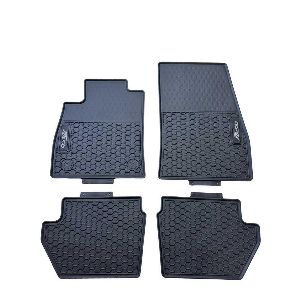 Schweizer Tipske gumene patosnice za Ford Fiesta 2008 2017, Crne