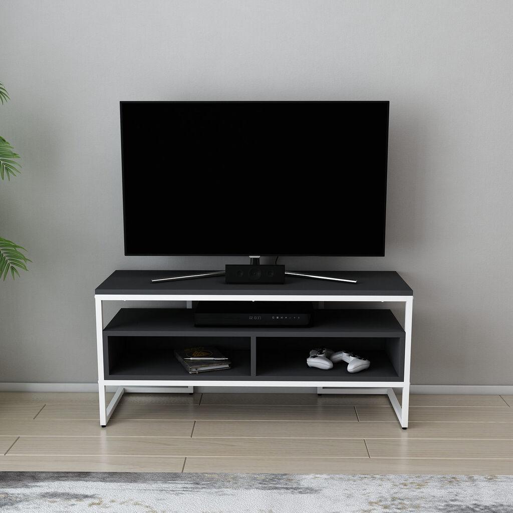 Hanah Home TV Komoda Merrion, 110x35x49,9 cm, Antracit