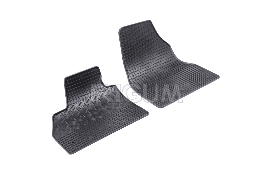 Rigum Tipske gumene patosnice za Renault Kangoo 2M 2008, Crne