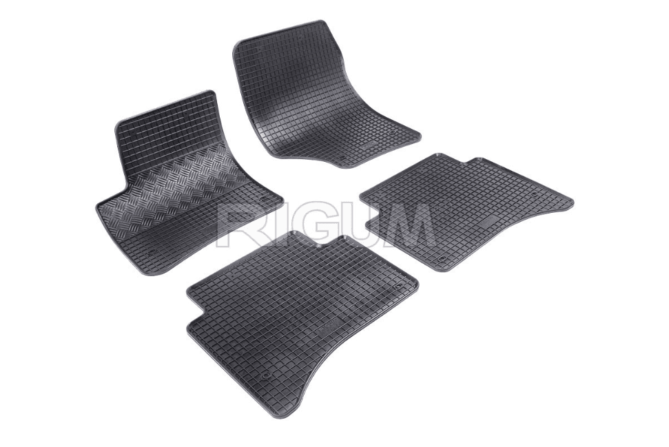 Rigum Tipske gumene patosnice za Volkswagen Tiguan 24, Crne