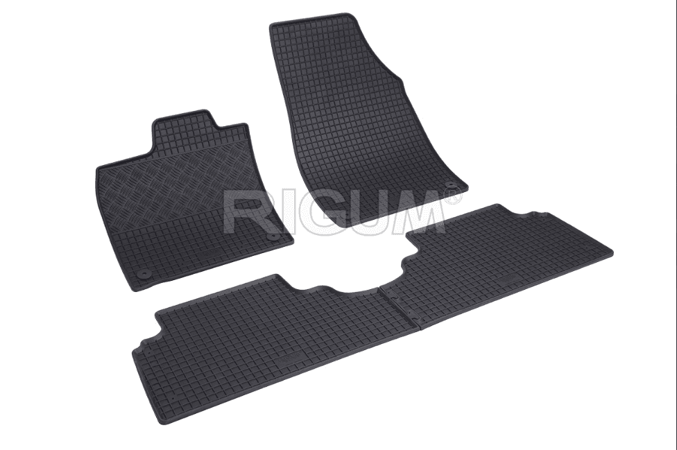 Rigum Tipske gumene patosnice za Volkswagen Golf Viii Etsi Hatchback 2020 Mhev, Crne