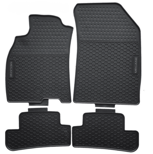 Schweizer Tipske gumene patosnice za Renault Megane 2 2002 2008, Crne