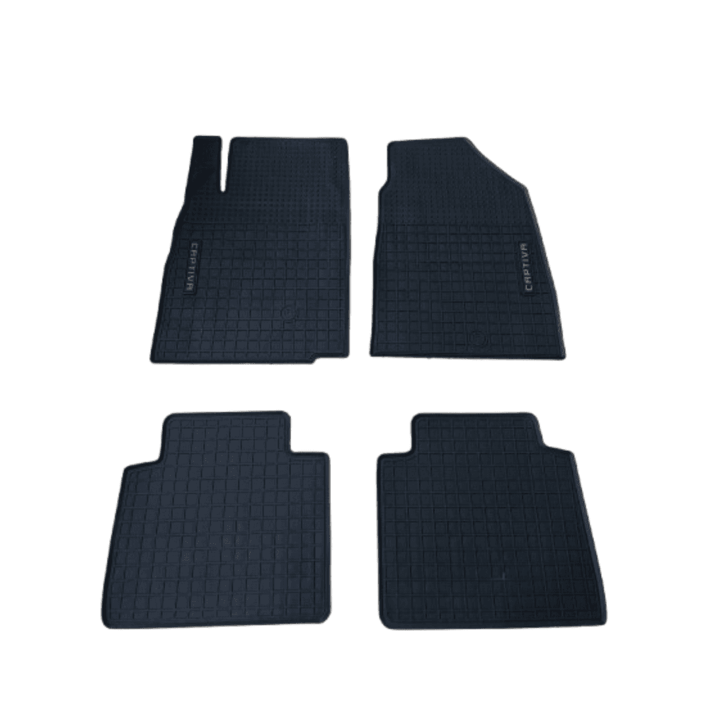 Schweizer Tipske gumene patosnice za Chevrolet Captiva 2006+, Crne