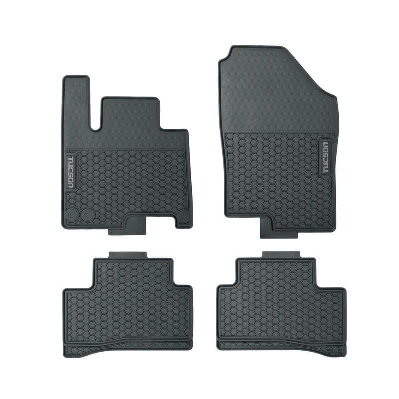 Schweizer tipske gumene patosnice za Hyundai Tucson 2021, Crne