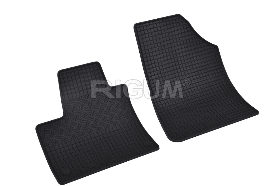 Rigum Tipske gumene patosnice za Renault Kangoo Van 2M 2022, Crne