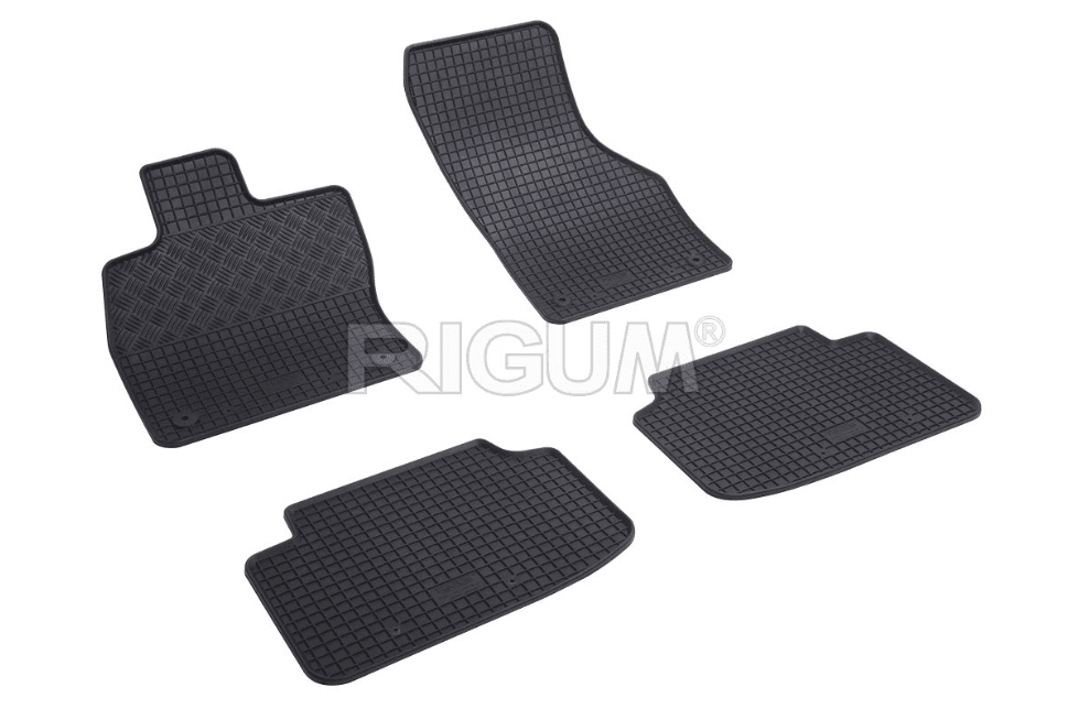 Rigum Tipske gumene patosnice za Škoda Octavia Iv 2020, Crne