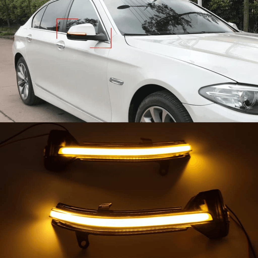 LED Dinamički migavci za BMW Serija 5, 6, 7 F10, F12, F01, Providni