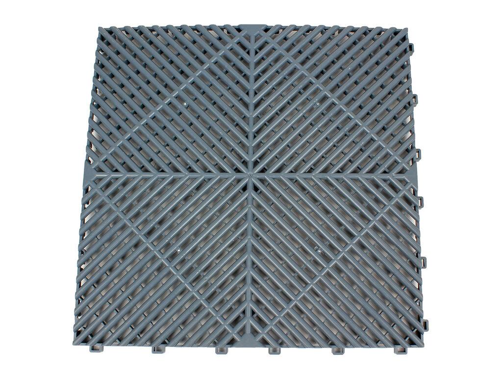 Womax Plastična pločica, 40x40x1.8cm, Siva