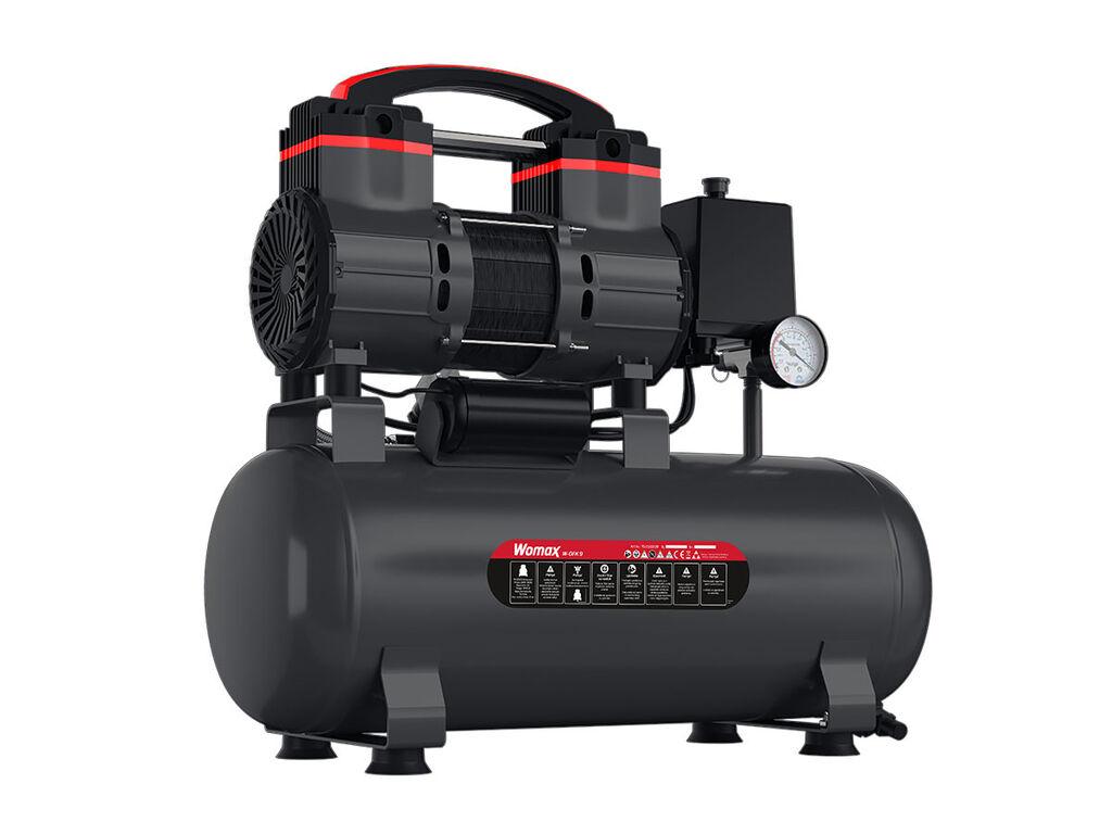 Womax Bezuljni kompresor W-OFK 9, 1200 W, Crni