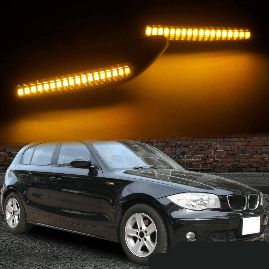 LED Dinamički migavci za BMW E90, E91, E92, E87, E60, E46, Zatamnjeni