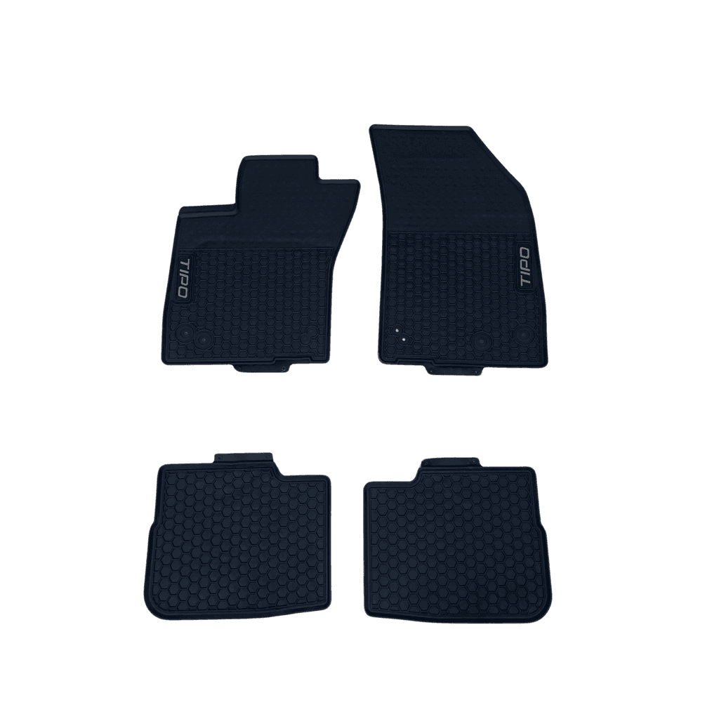 Schweizer Tipske gumene patosnice za Fiat 1 Grande Punto 2006+, Crne