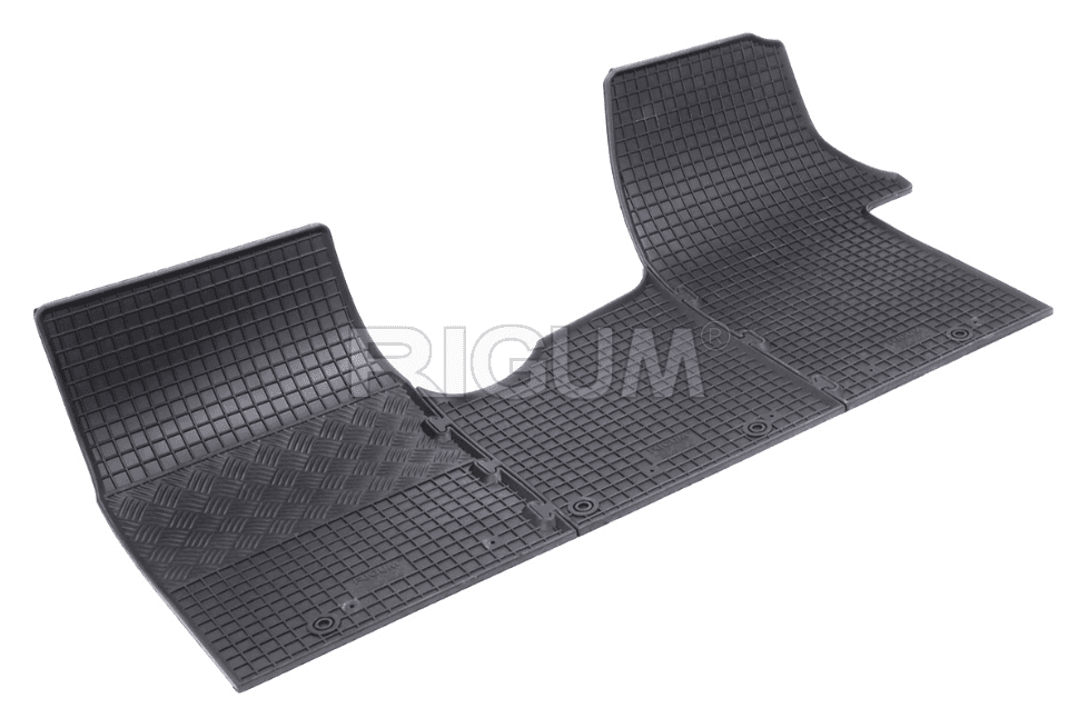 Rigum Tipske gumene patosnice za Renault Trafic 3M 2014, Crne