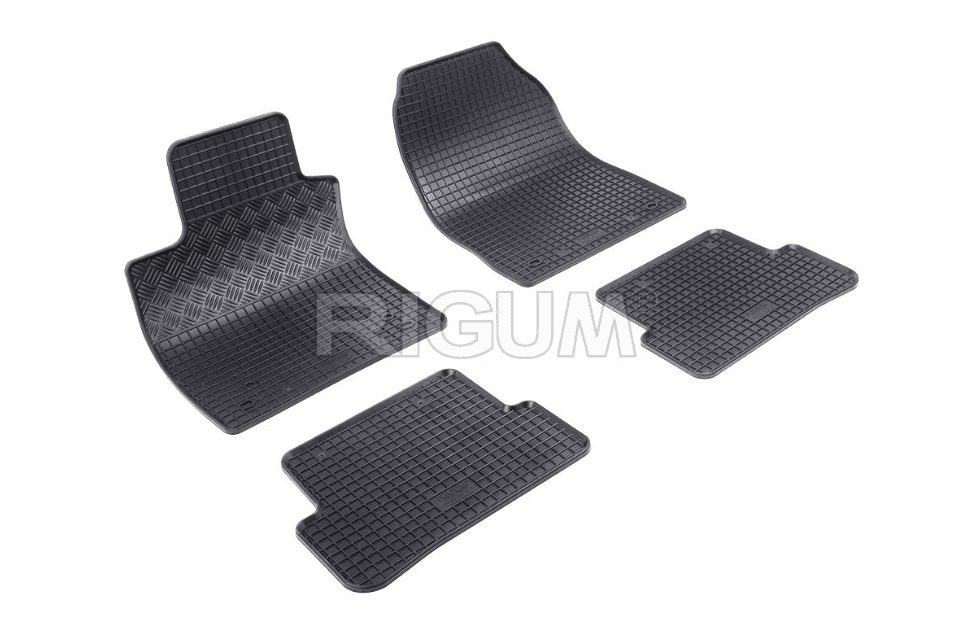 Rigum Tipske gumene patosnice za Renault Clio Iv 2012, Crne