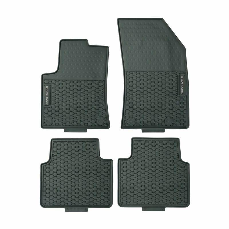 Schweizer Tipske gumene patosnice za Opel Crossland X 2017, Crne