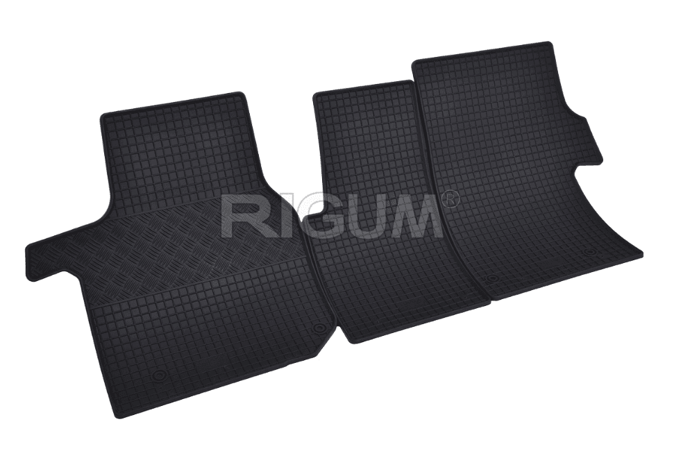 Rigum Tipske gumene patosnice za Volkswagen Crafter 3M 2017, Crne