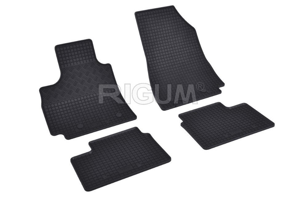 Rigum Tipske gumene patosnice za Renault Arkana 2021, Crne