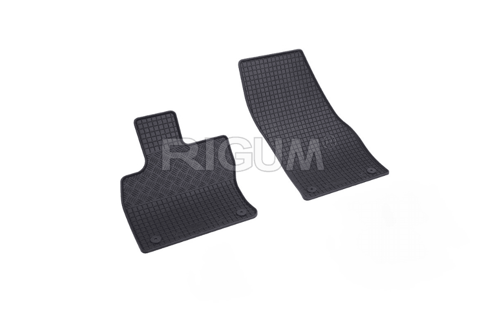 Rigum Tipske gumene patosnice za Volkswagen Caddy 2M 2021, Crne