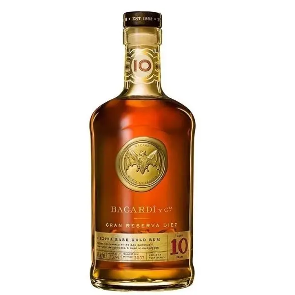 BACARDI Gran Reserva Diez Rum 0.7L NRGB