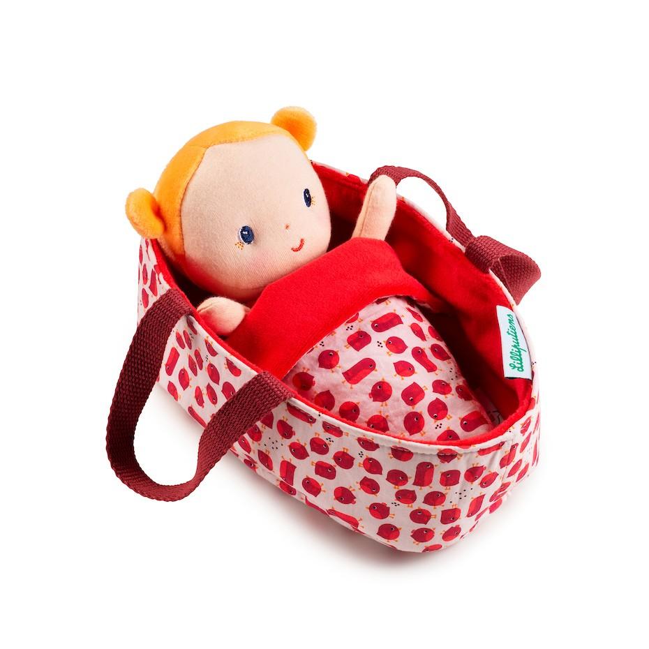 LILLIPUTIENS Plišana lutka beba Agata u nosiljci