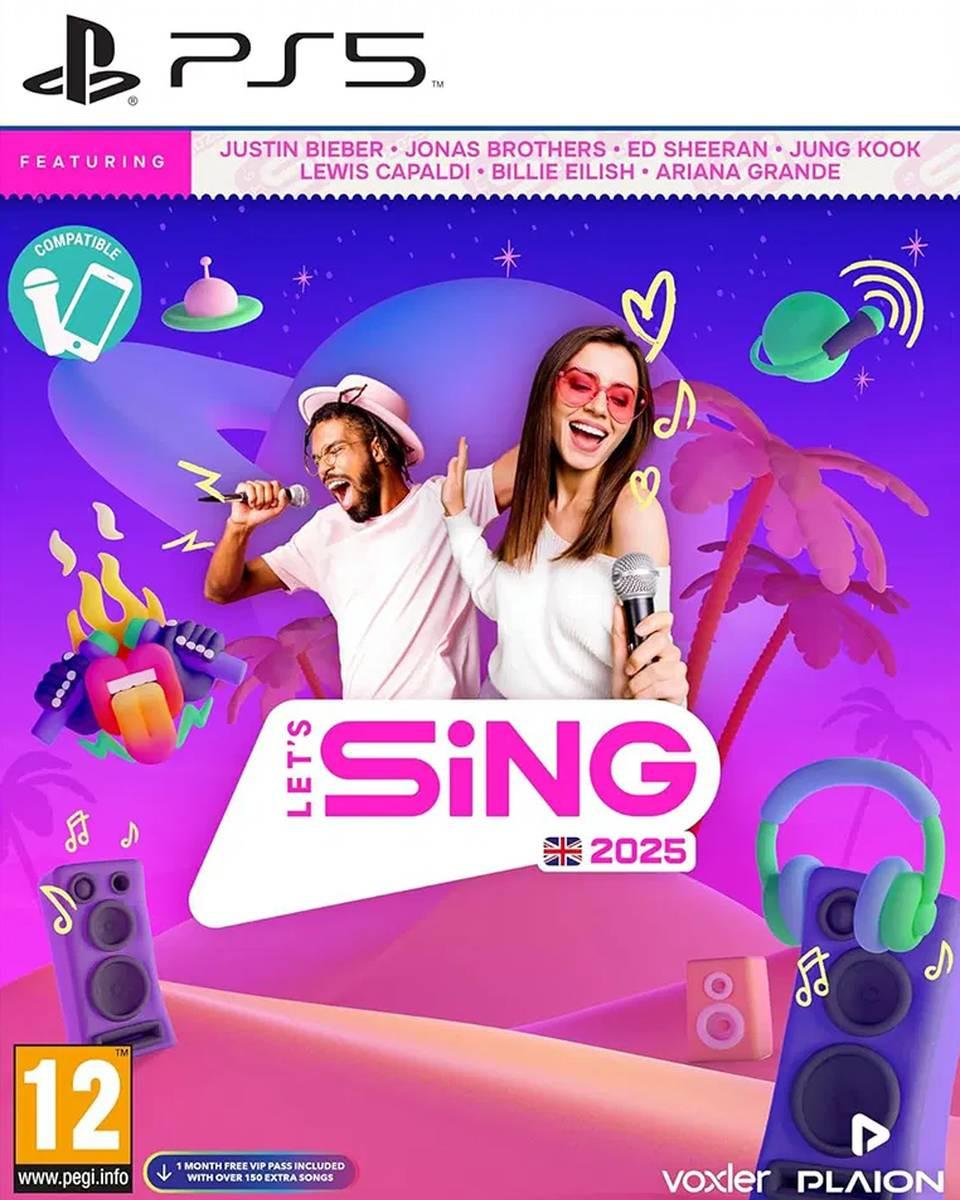Playstation 5 Let's Sing 2025, Crna