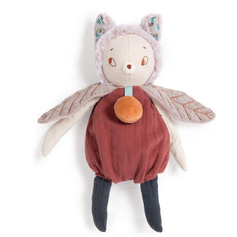 MOULIN ROTY Plišana igračka Maca Apres la pluie, Roze