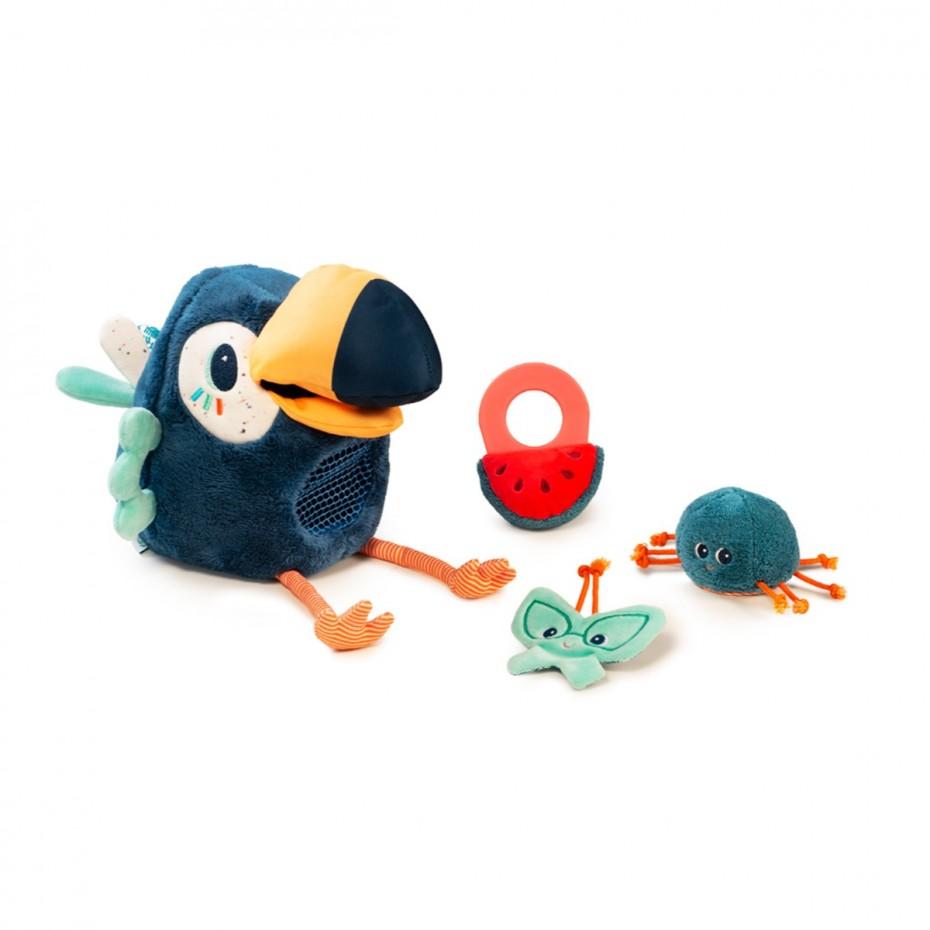 LILLIPUTIENS Plišana igračka sa aktivnostima tukan Pablo