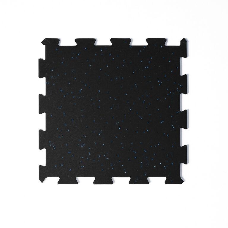 Una-Zorčić Gumena podna puzla sa flekicama 100×100cm, Crno-plava