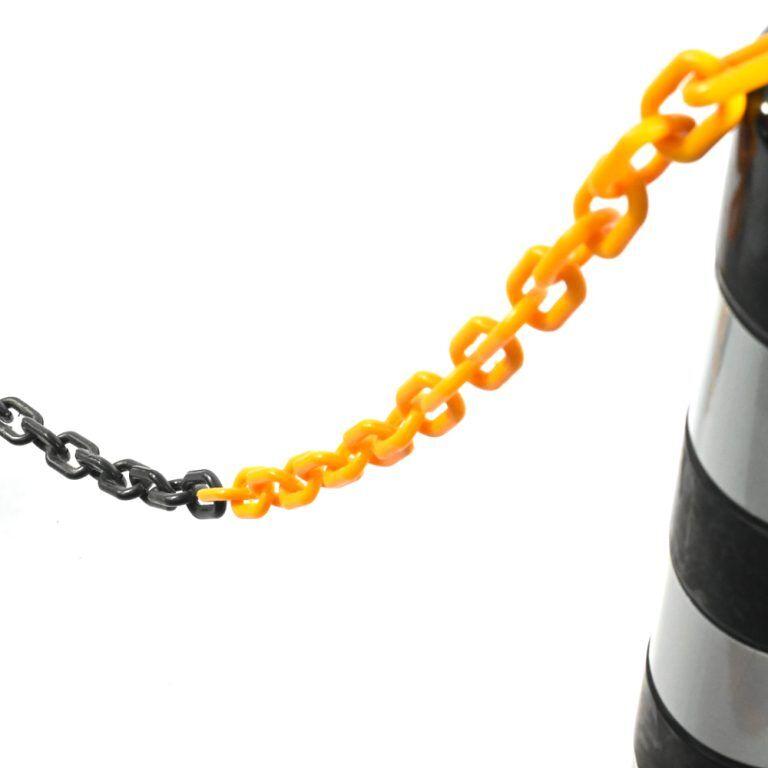 Una-Zorčić Plastični lanac, Žuto-crni, 1m