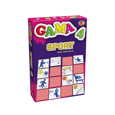 AIDT PIKOM Igra pamćenja, Gama 4 Sport, 48 sličica