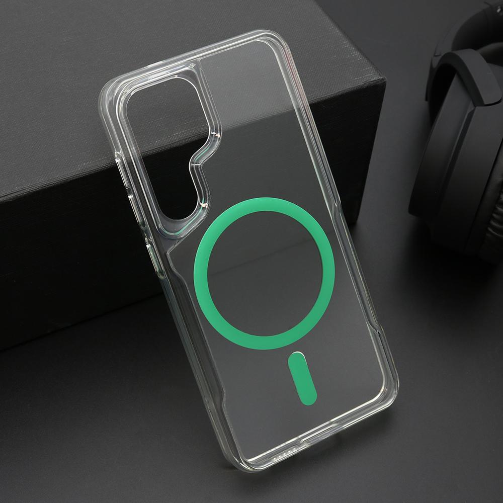 Futrola za telefon Samsung S921B Galaxy S24 5G AURA, Magsafe, Zelena