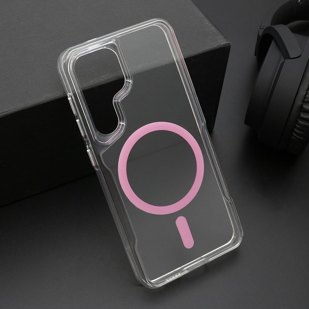Futrola za telefon Samsung S921B Galaxy S24 5G AURA, Magsafe, Roze