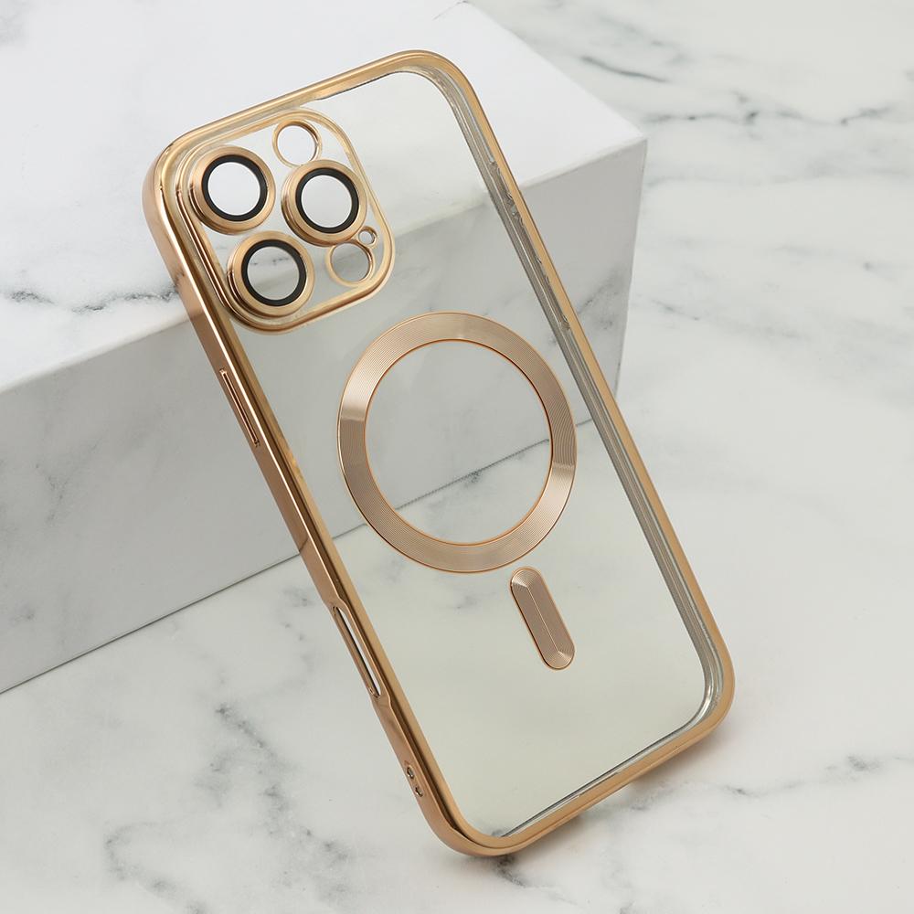 Futrola za telefon iPhone 16 Pro Max CAMERA PROTECT, Magsafe, Zlatne boje