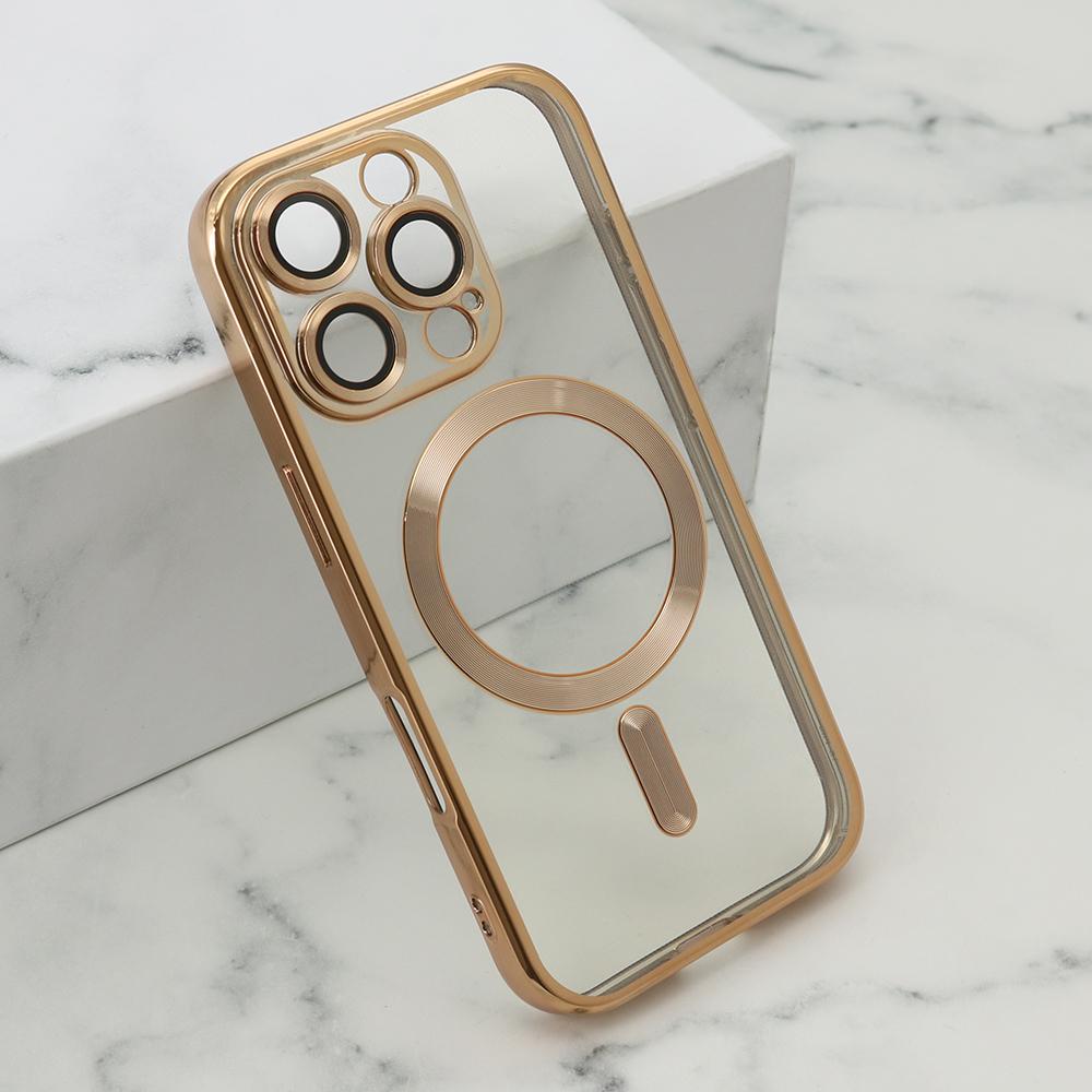 Futrola za telefon iPhone 16 Pro CAMERA PROTECT, Magsafe, Zlatne boje