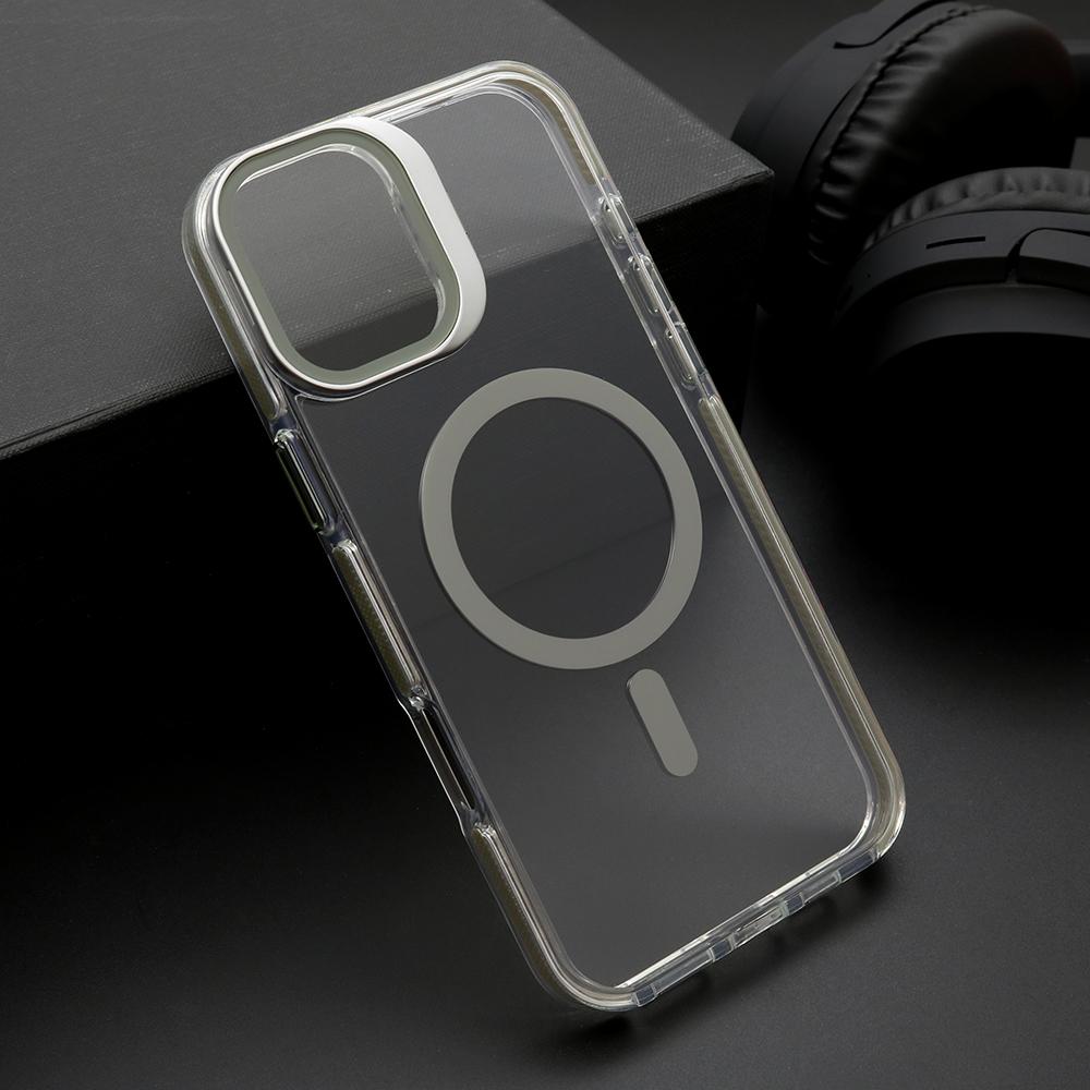 Futrola za telefon iPhone 16 Plus CAMERA EDGE, Magsafe, Zlatne boje