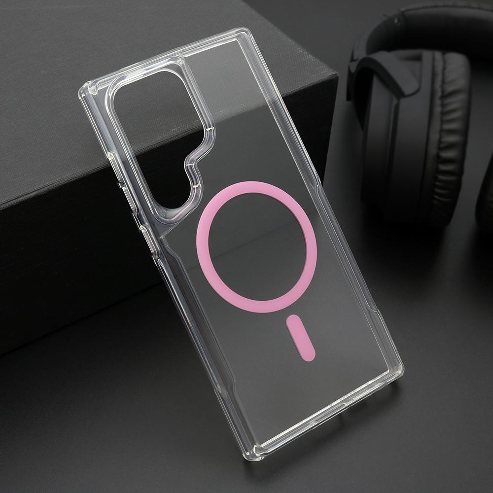 Futrola za telefon Samsung S928B Galaxy S24 Ultra 5G AURA, Magsafe, Roze