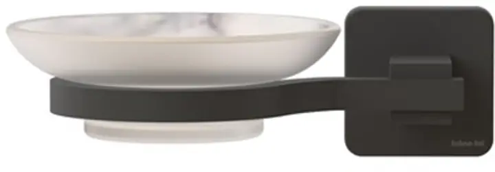 TEKNO-TEL Držač za sapun mg366c, Crni