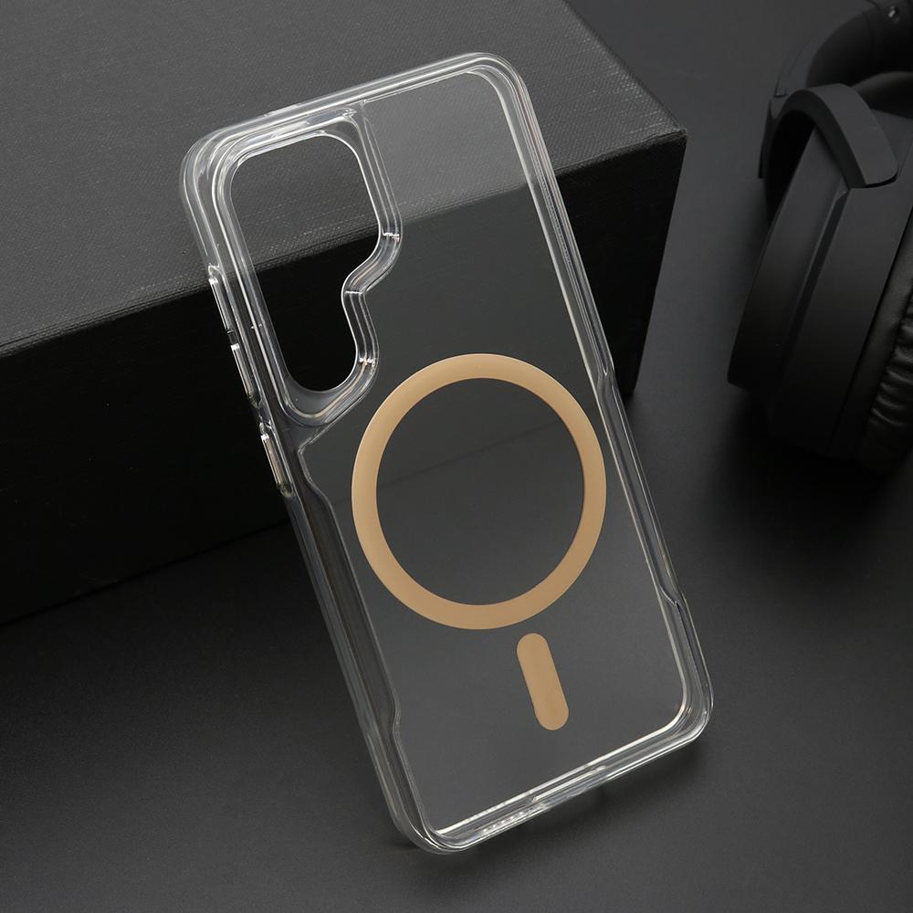 Futrola za telefon Samsung S921B Galaxy S24 5G AURA, Magsafe, Zlatne boje