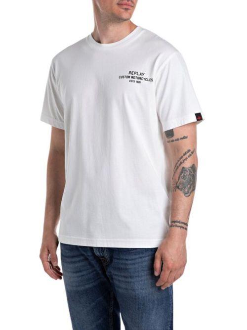 REPLAY Muška majica 3050-2660-011, Bela