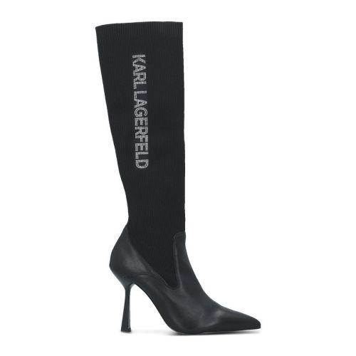 KARL LAGERFELD Ženske čizme KL44552-700, Crne