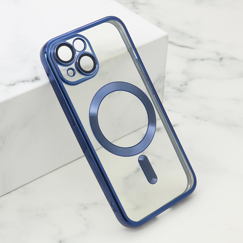 Futrola za telefon iPhone 15 CAMERA PROTECT, Magsafe, Plava