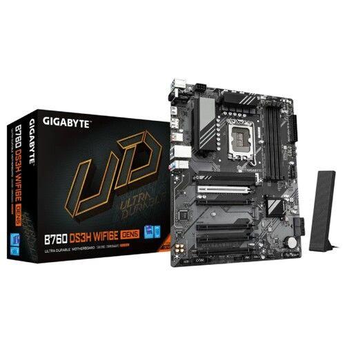 Gigabyte Matična ploča B760 DS3H WF6E, ATX, Intel 1700, B760