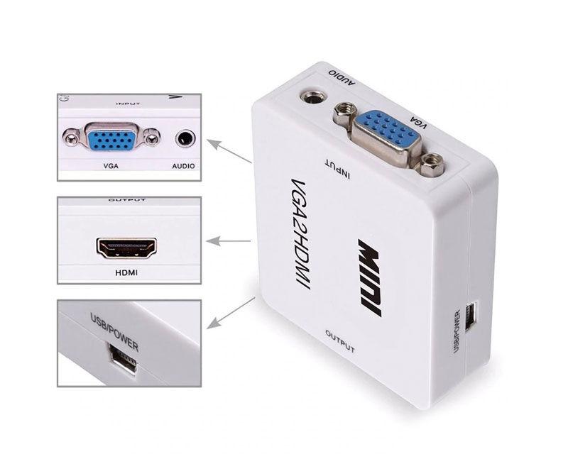 Maxpro Line VGA na HDMI aktivni konverter