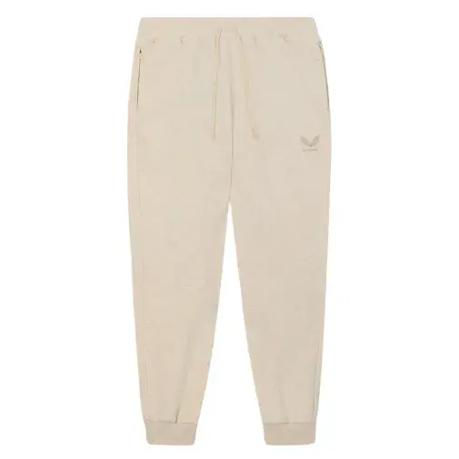 Castore Muški donji deo trenerke Cotton Fleece Jogger, Bež