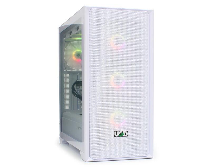 UGD Kućište za desktop računar Crate Tracer 2234, Mid Tower, 4xRGB kulera, Belo
