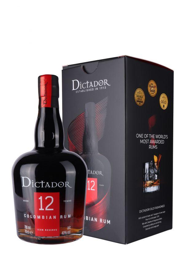 Dictador Distillery Rum 12 y.o. Gift Box, 0.7l
